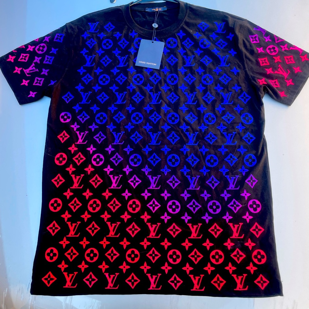 Louis Vuitton Velour Gradient T-Shirt